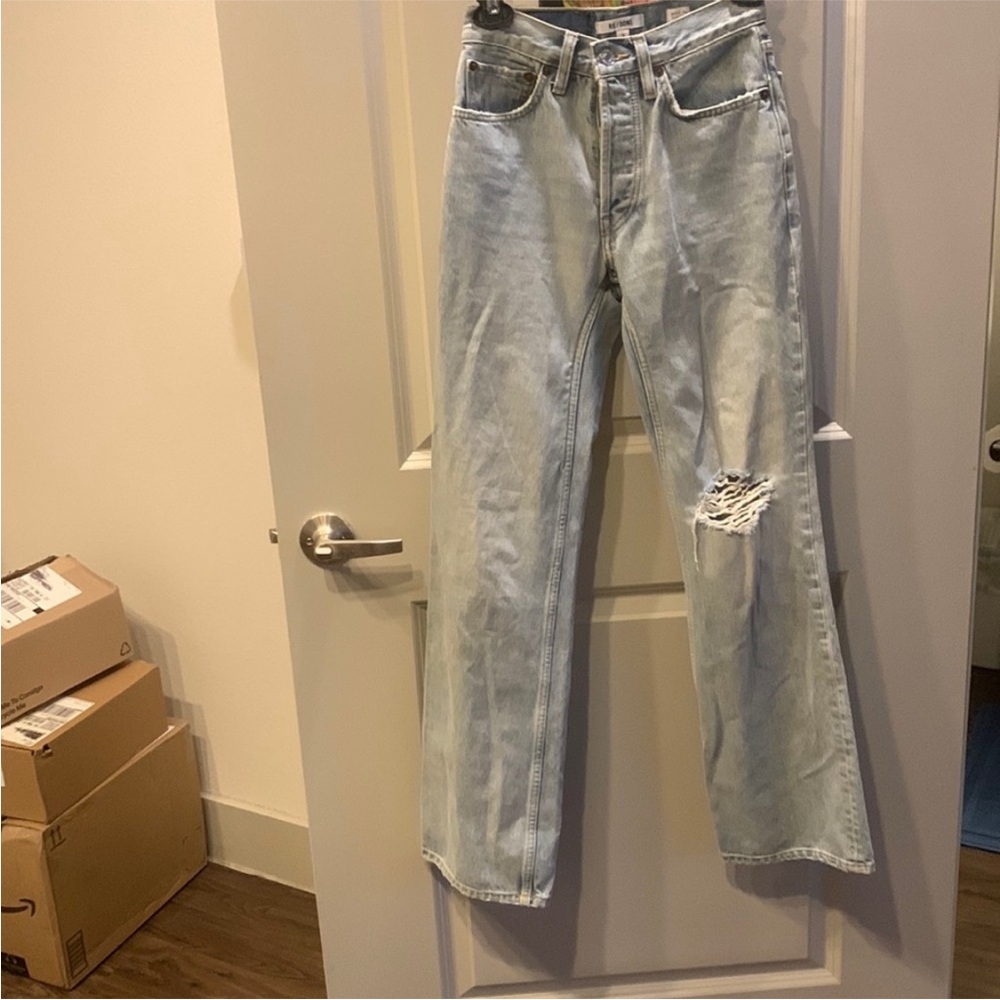 90’s Redone bootcut Levi’s Jeans! EUC 30” inseam